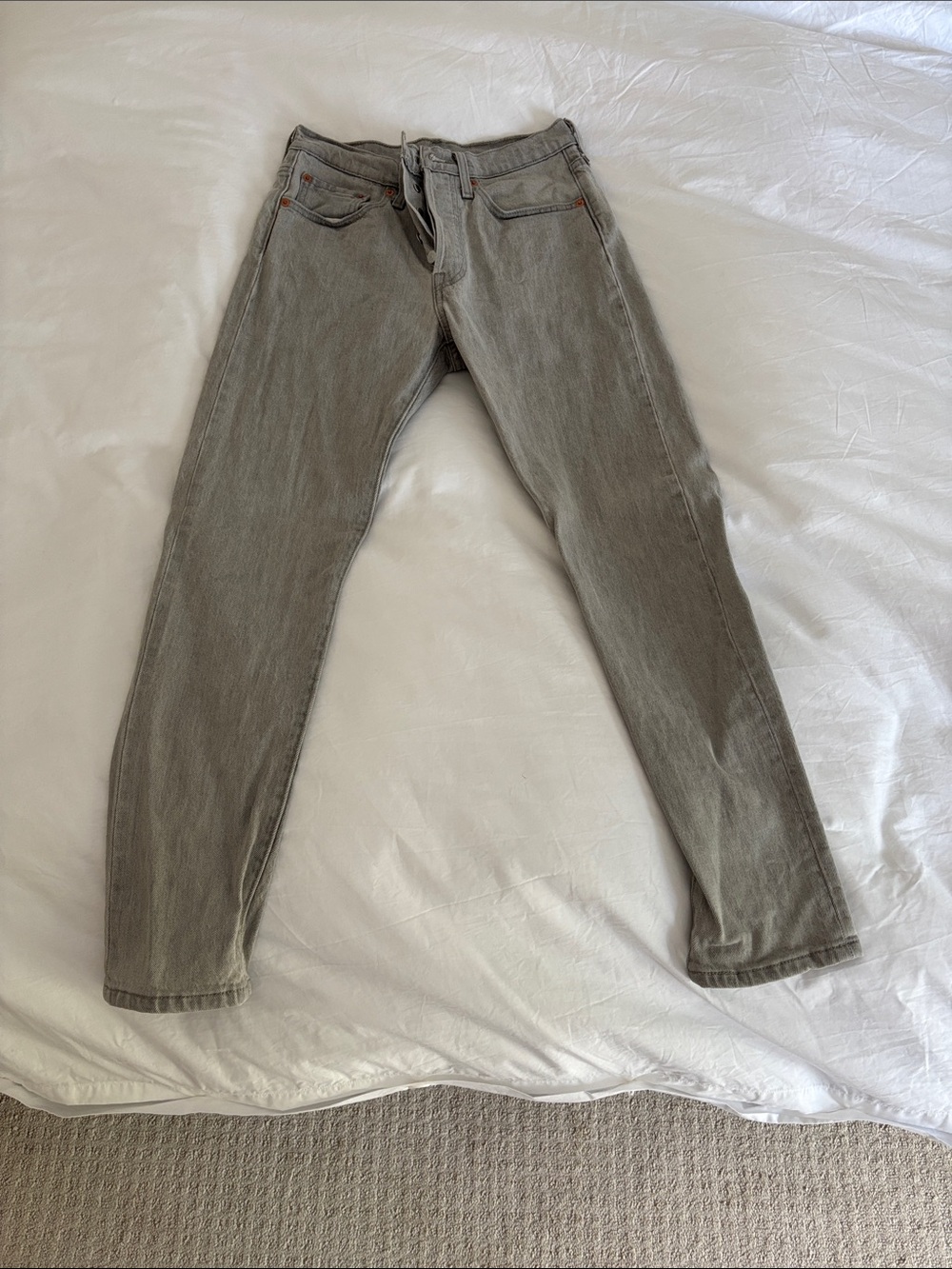 ClassicSlim Fit Gray Jeans